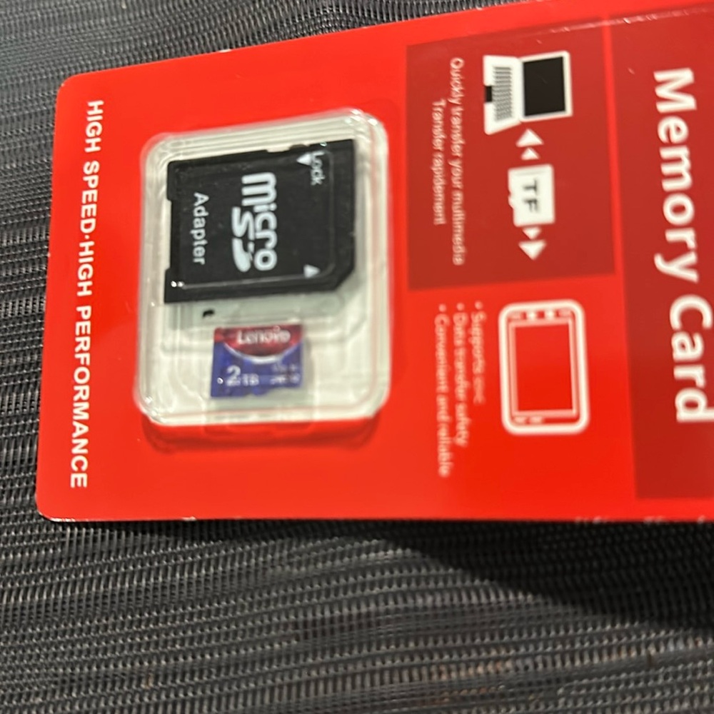 Lenovo Memory sd Card 2 TB,V60,U3,A2